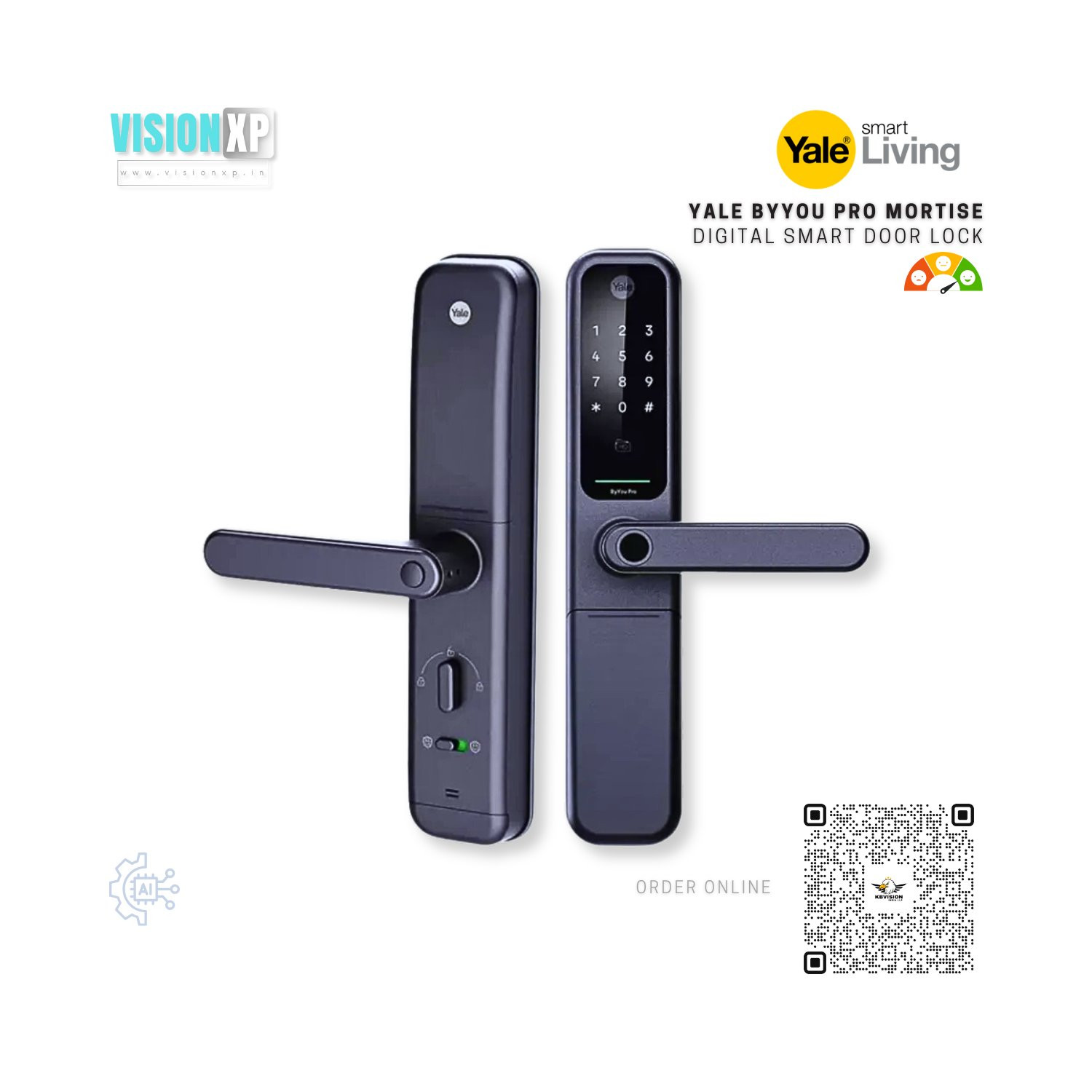 Yale ByYou Pro Mortise Digital Smart Door Lock